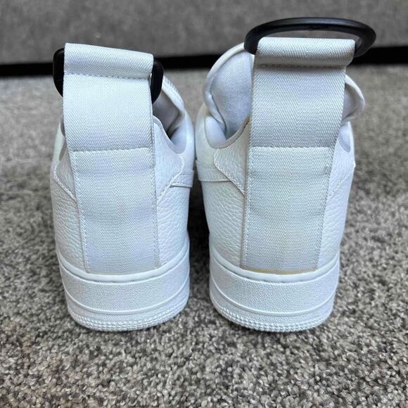Nike Air Force 1 Utility White Black  Size 12 Men's - Picture 4 of 8